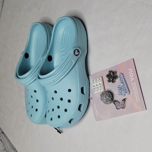 NWT crocs limited release saweetie classic crocs with charms